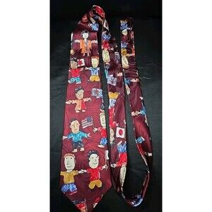 Steven Harris Children Around The World Men’s Tie Hand Made Necktie EUC